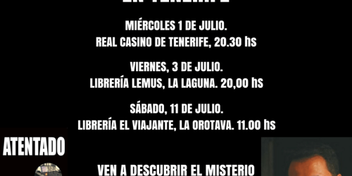 Próximas presentaciones de “Atentado”